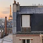 Studio Chic Paris Tour Eiffel Near Eiffel Tower 7Th Floor